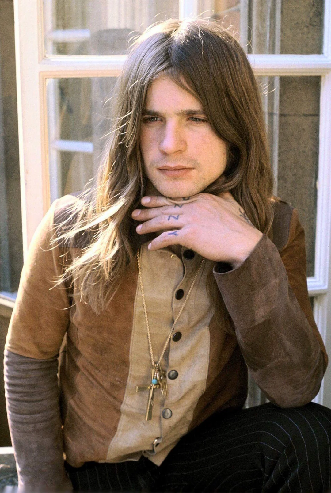 A Young John Michael Osbourne (Ozzy)